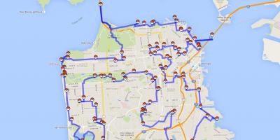 Kaart van San Francisco pokemon